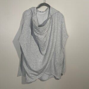 Athleta Purana‎ Wrap Hoodie Small Athleisure Capsule Wardrobe Minimalist